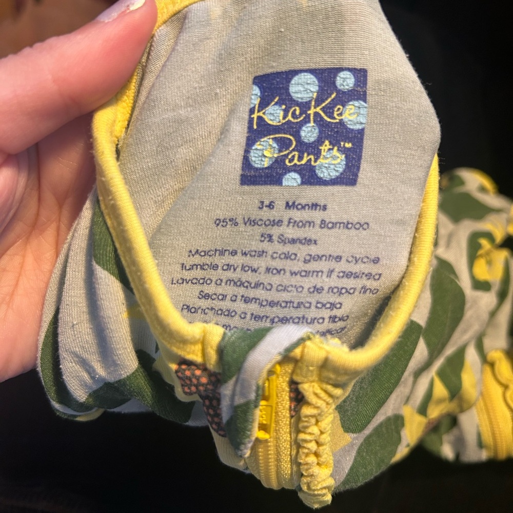 Kickee Pants‎ Sunflower PJs - Picture 4 of 4